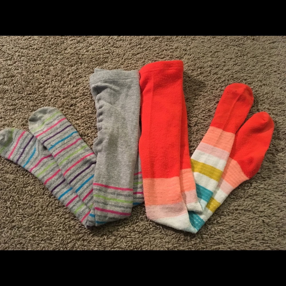 Adorable toddler girls tights size 4-6